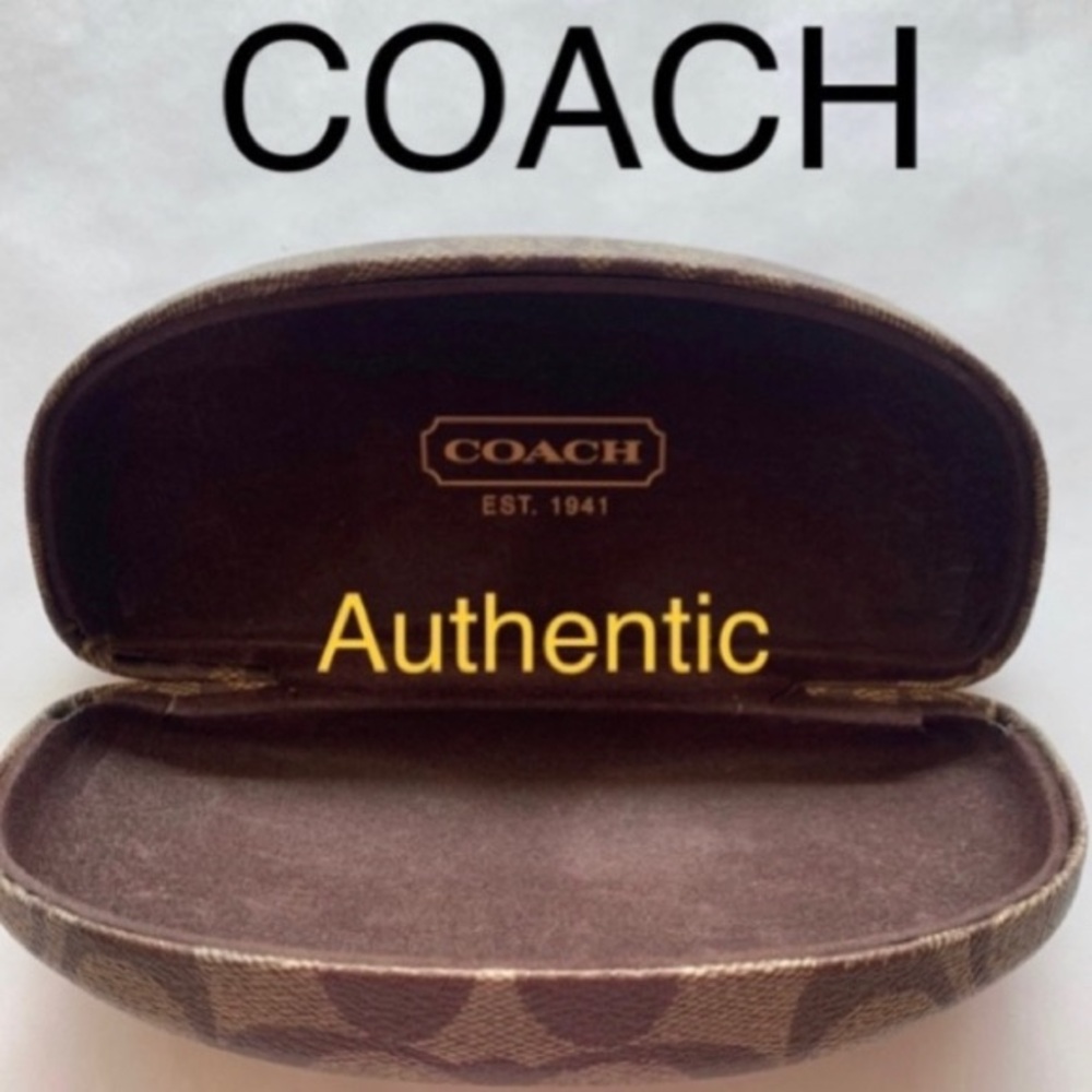 2/$25 COACH - eye glass case - Picture 2 of 2